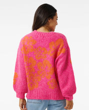 Load image into Gallery viewer, HIBISCUS HEAT JACQUARD CREW
