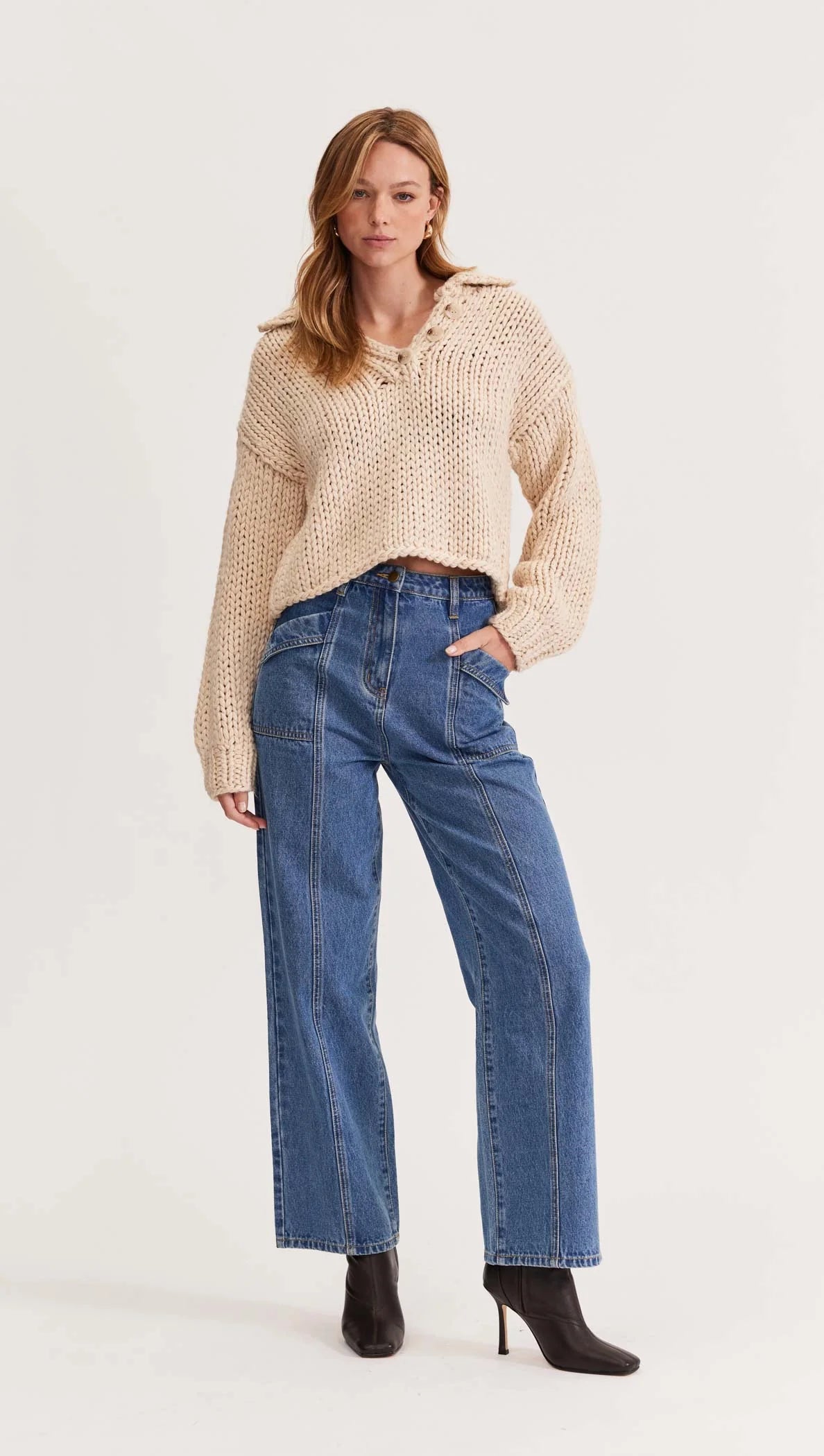 RAYA BUTTON JUMPER