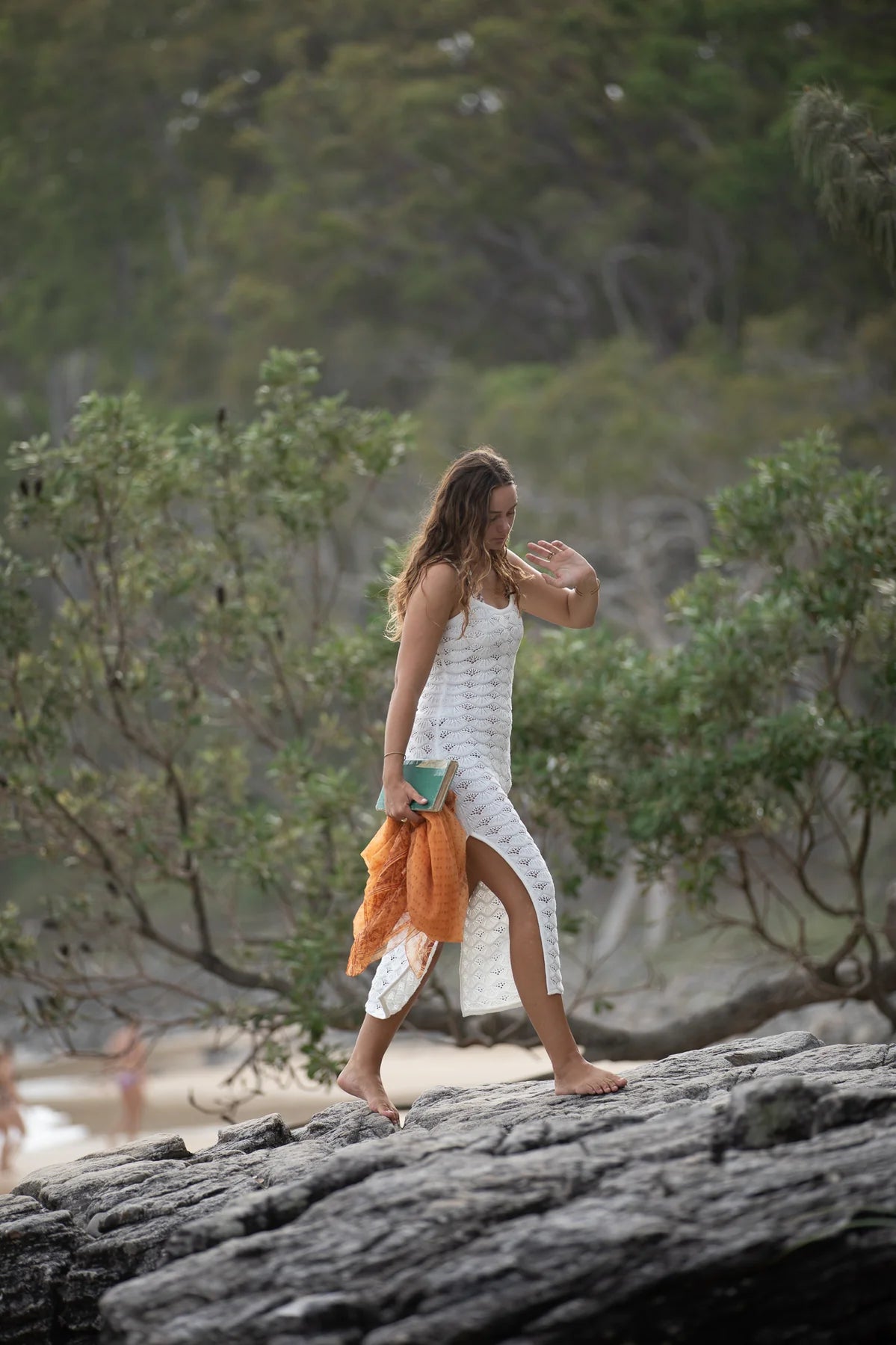 MARKETTA KNIT MIDI DRESS