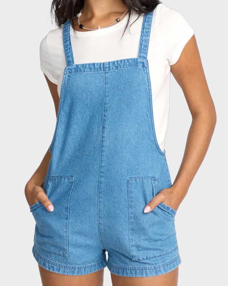 BEACH CRUSH DENIM OVERALL
