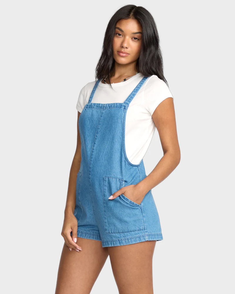 BEACH CRUSH DENIM OVERALL