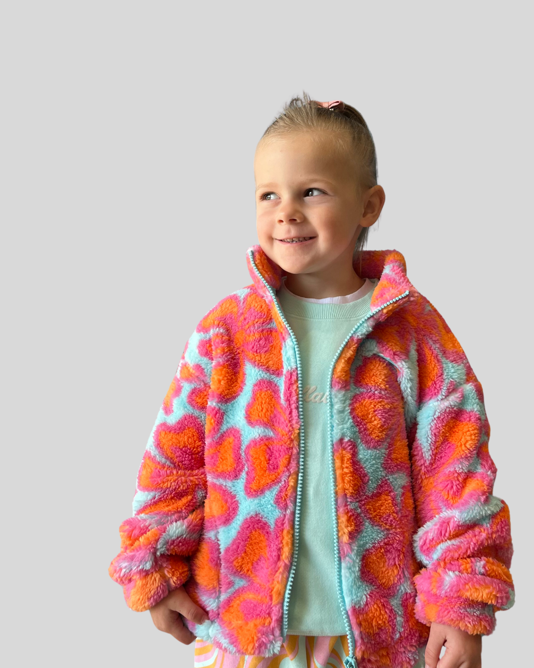 NEON ISLES POLAR FLEECE-GIRL