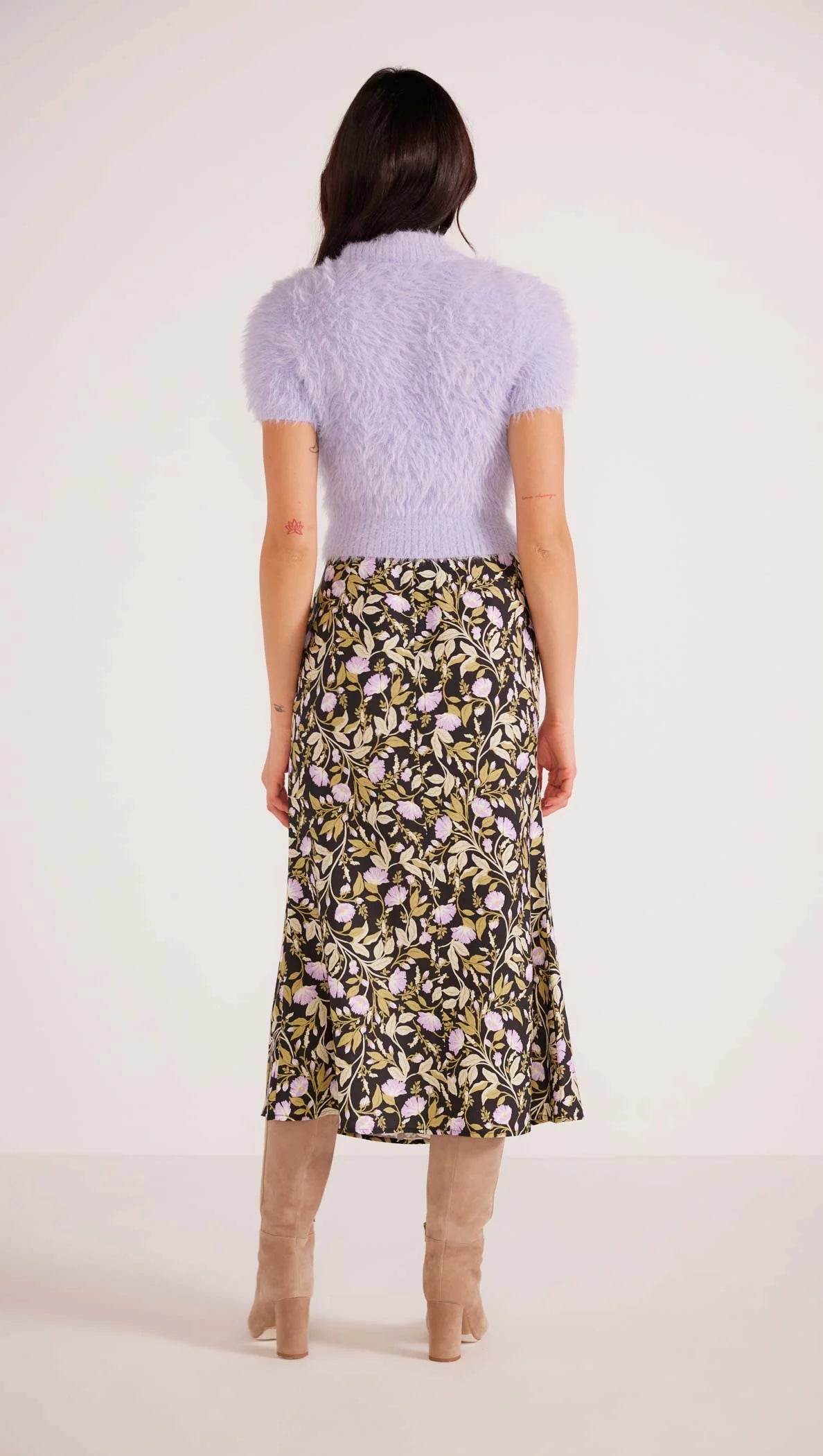 MAISIE FLUFFY KNIT TOP