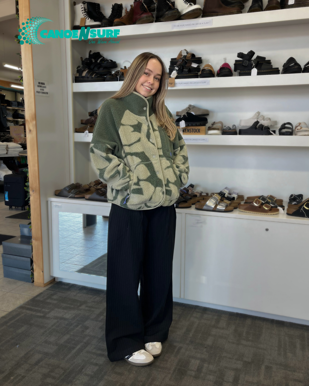 POPOYO SNAP UP FLC JACKET