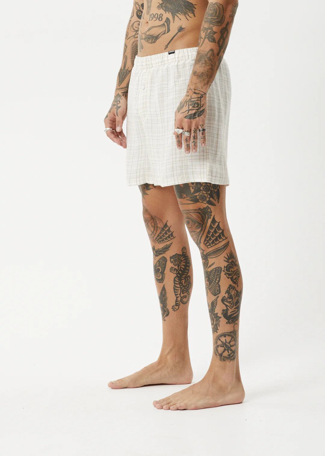 Criss Cross - Short Sleeve Shirt - Taupe