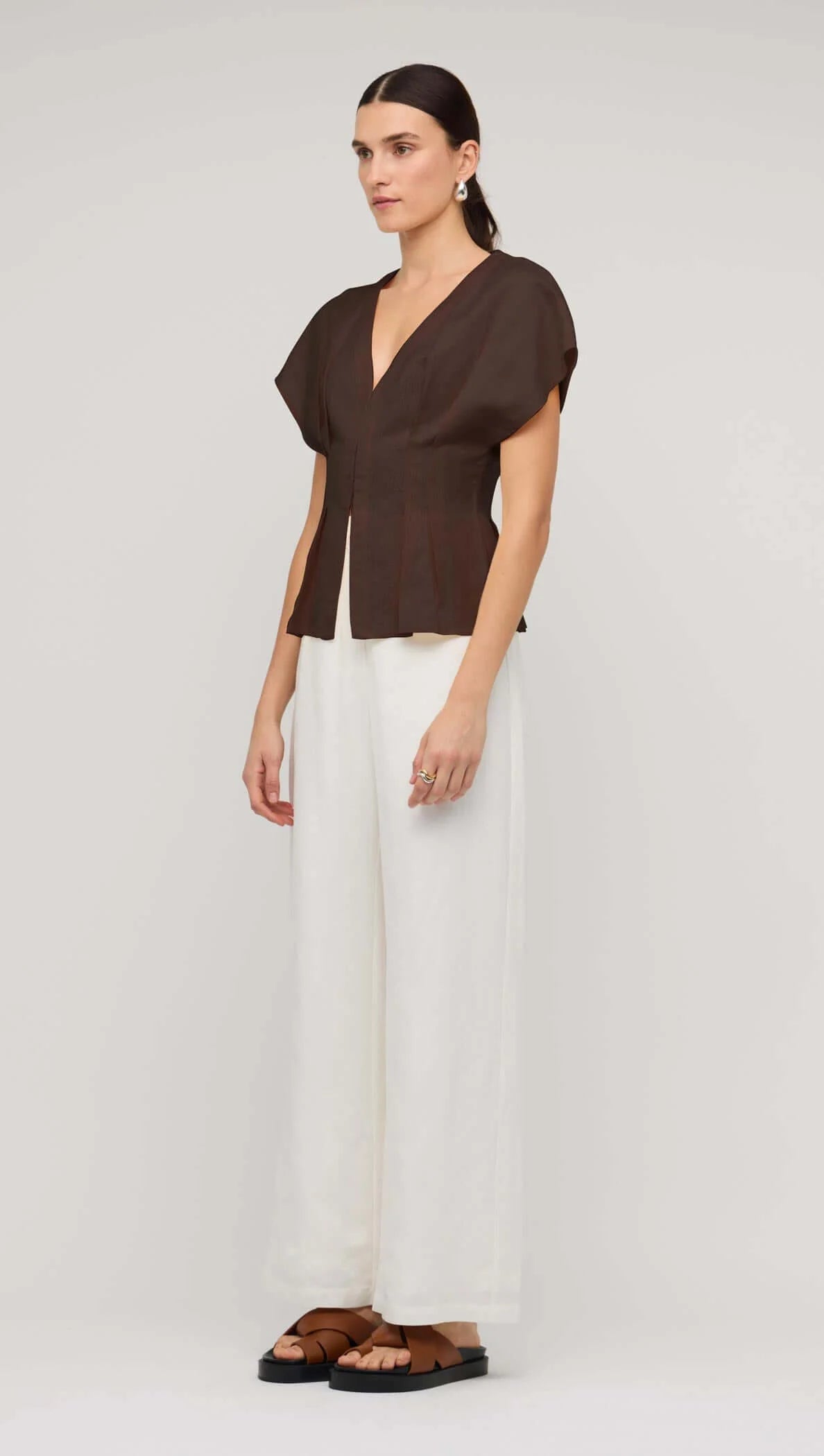 ESTELLE PLEATED BLOUSE
