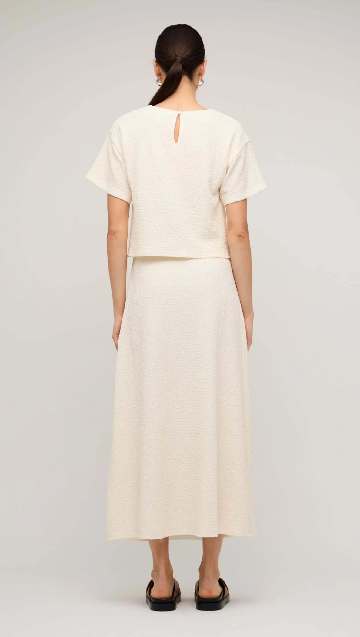 LYRIC MIDI SKIRT