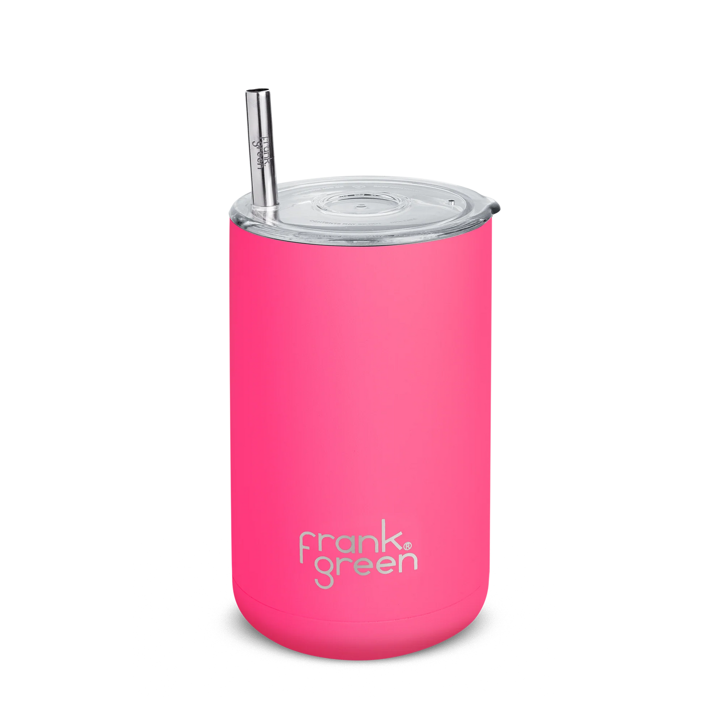 Iced Coffee Cup with Straw