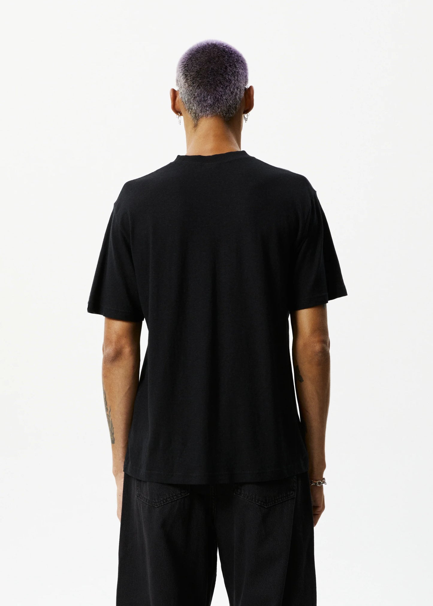 Classic - Hemp Retro T-Shirt - Black