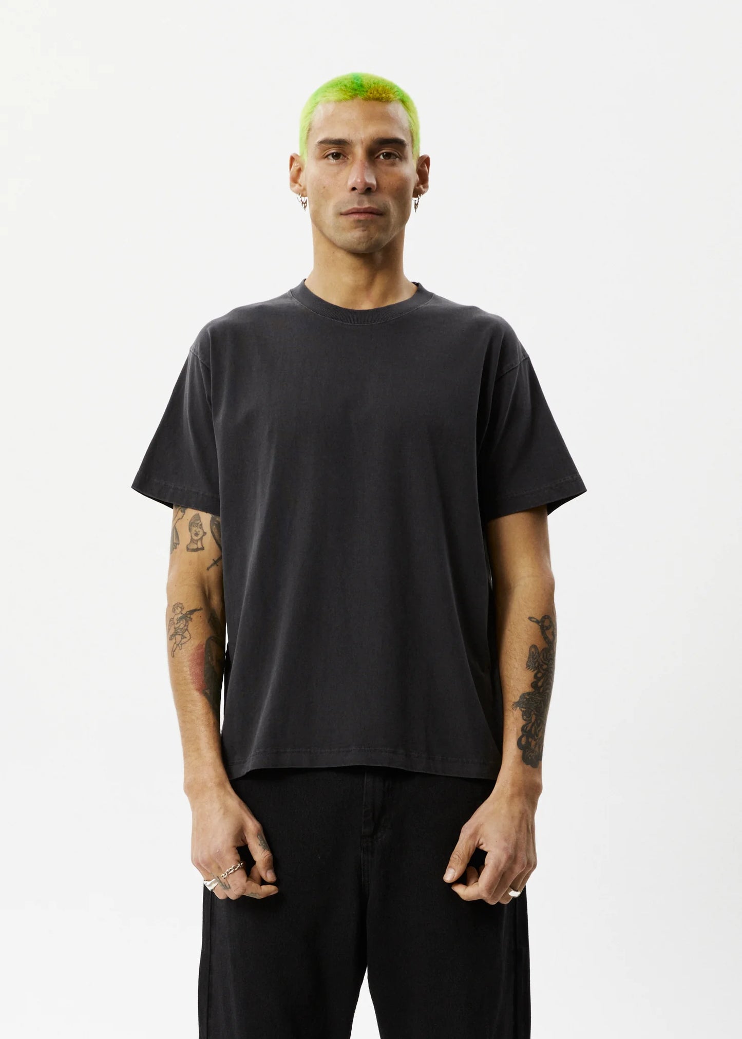 Genesis - Heavy Boxy Tee - Stone Black