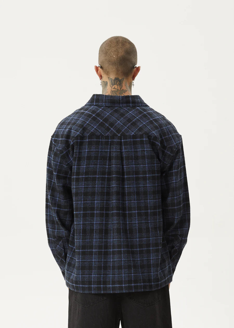 Questions - Recycled Flannel Shirt - Dusk Check