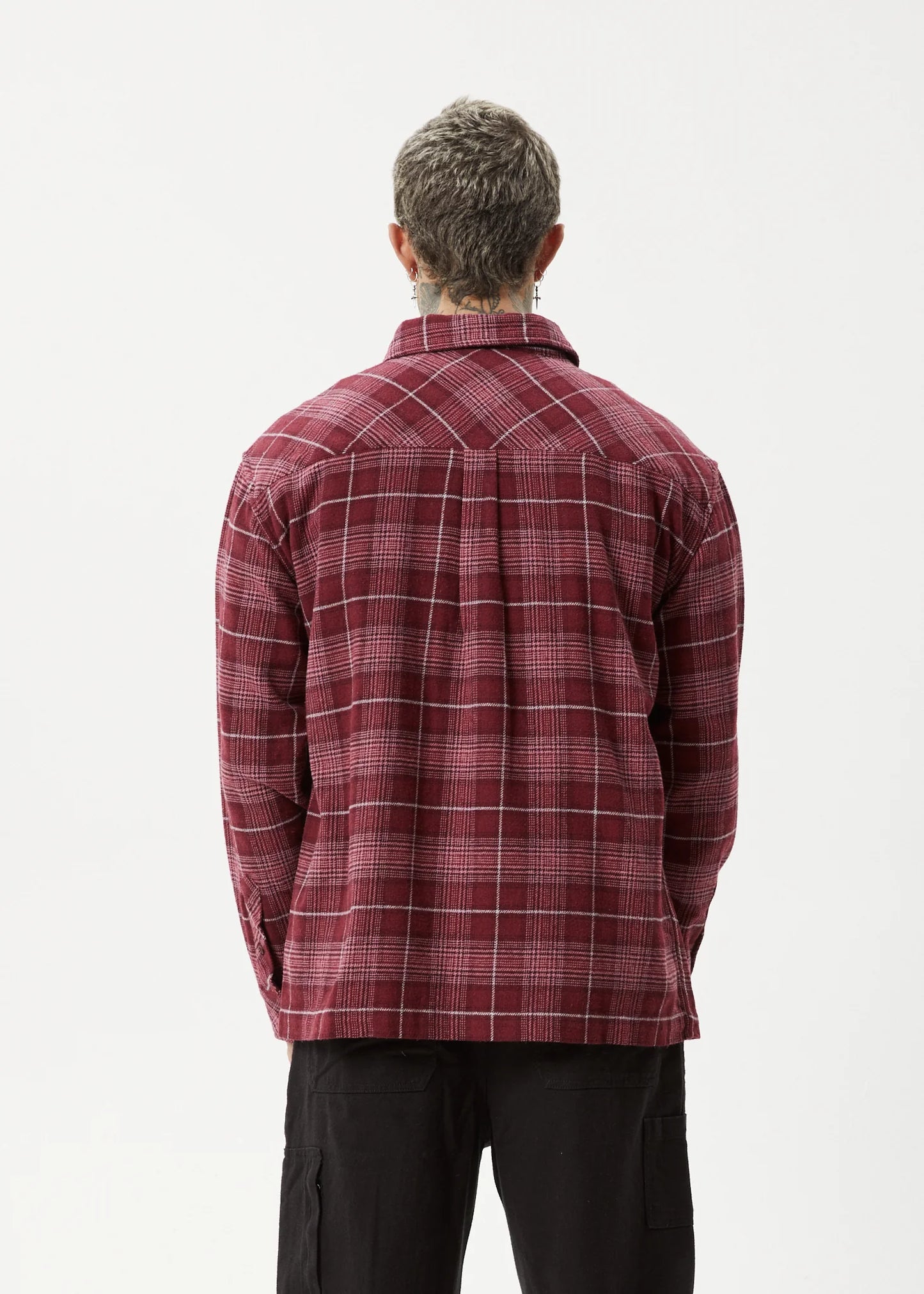 Questions - Recycled Flannel Shirt - Port