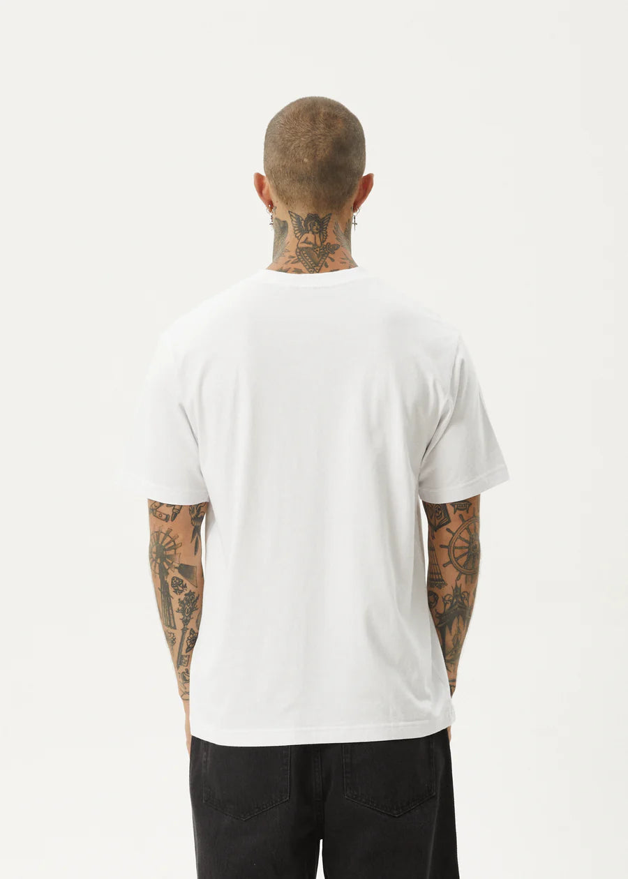 Dosed - Recycled Retro Fit Tee - White