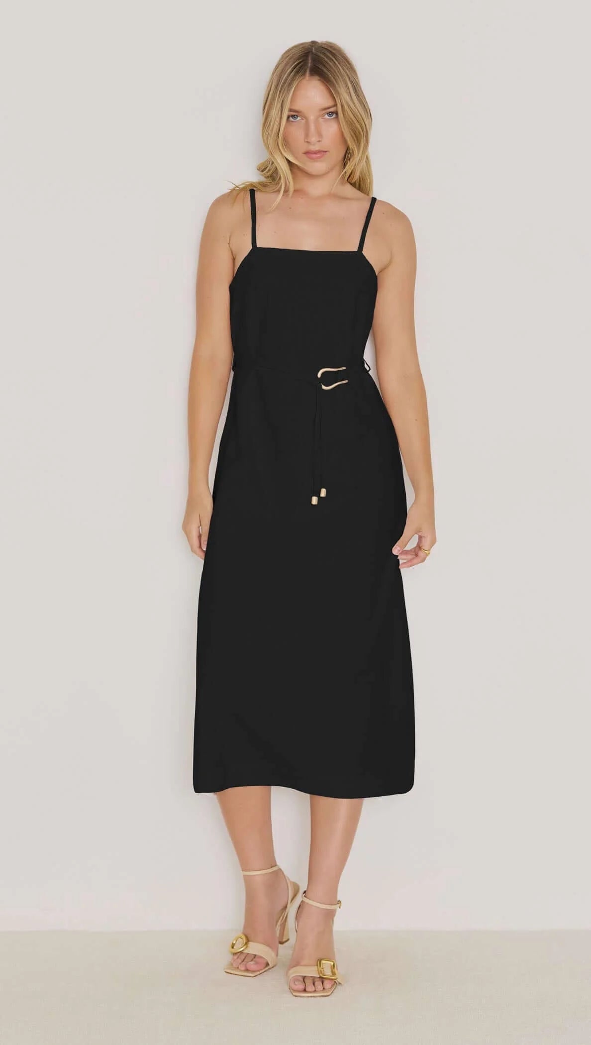 IRENA BELTED DRESS