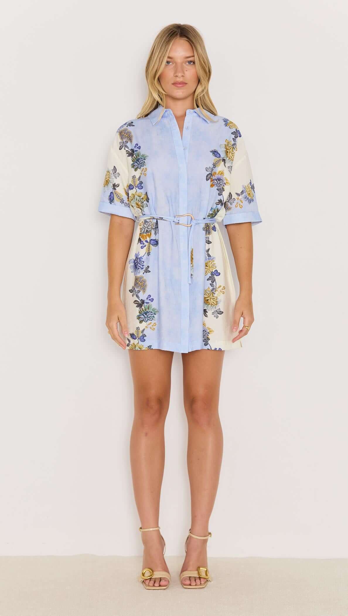 LUCIA MINI SHIRTDRESS