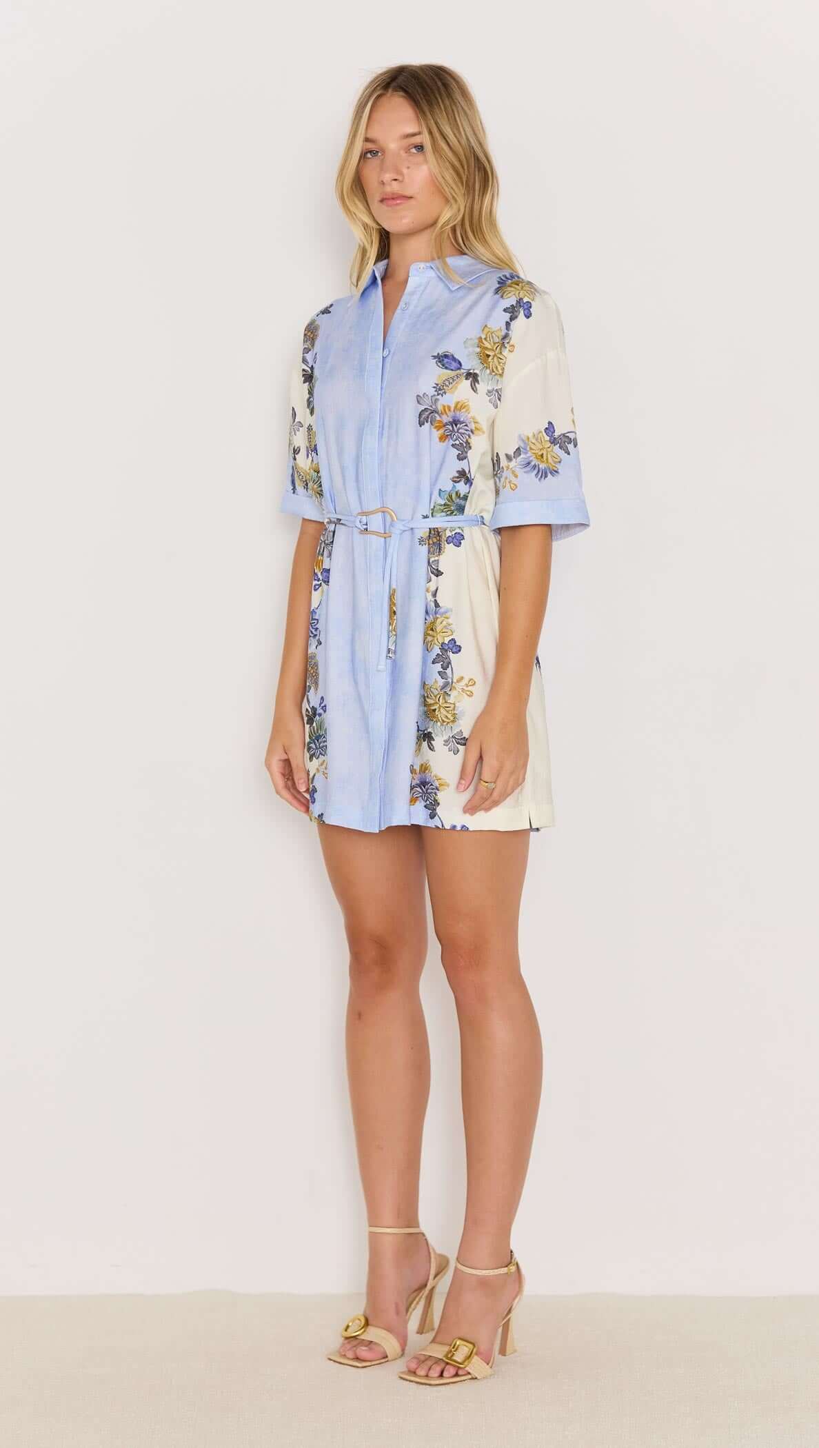 LUCIA MINI SHIRTDRESS