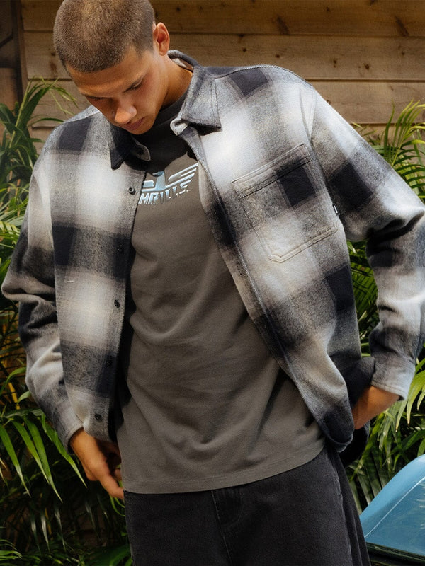 BARRIO LONG SLEEVE FLANNEL SHIRT