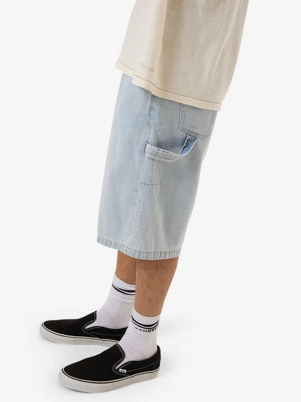 Big Slacker Denim Short - Ether Blue