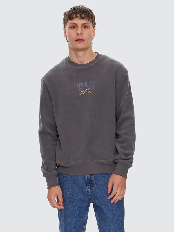 POWERFUL SECURITY & SUCCESS OVERSIZE POLAR FLEECE CREW
