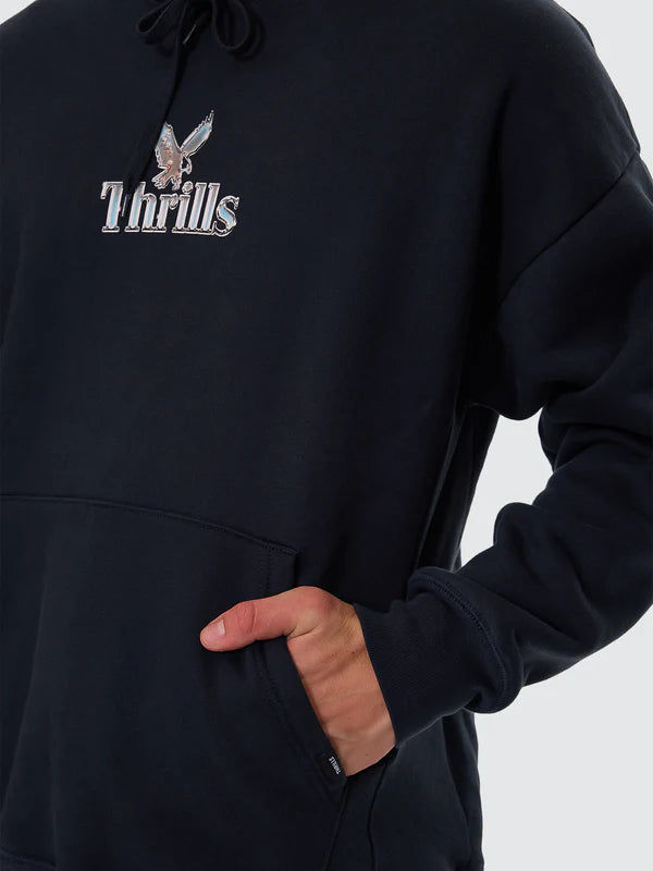 STRENGTH & GLORY SLOUCH PULL ON HOOD