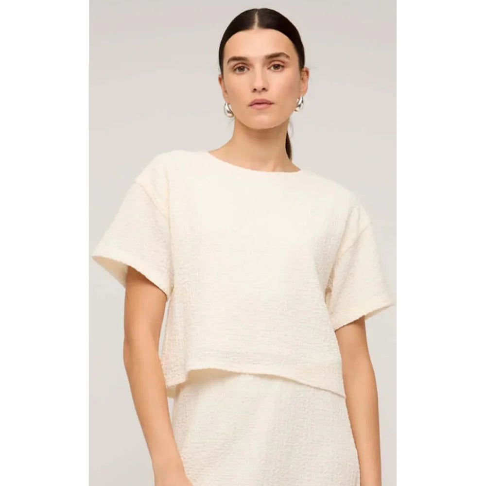 LYRIC BOXY CROP TEE