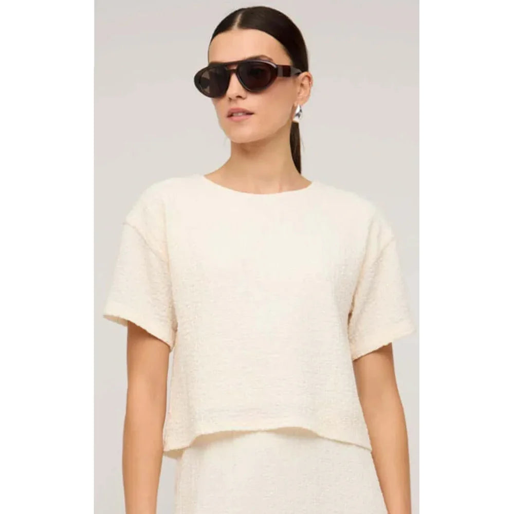LYRIC BOXY CROP TEE