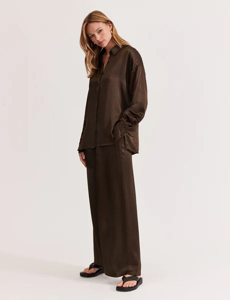 FREJA SATIN SHIRT