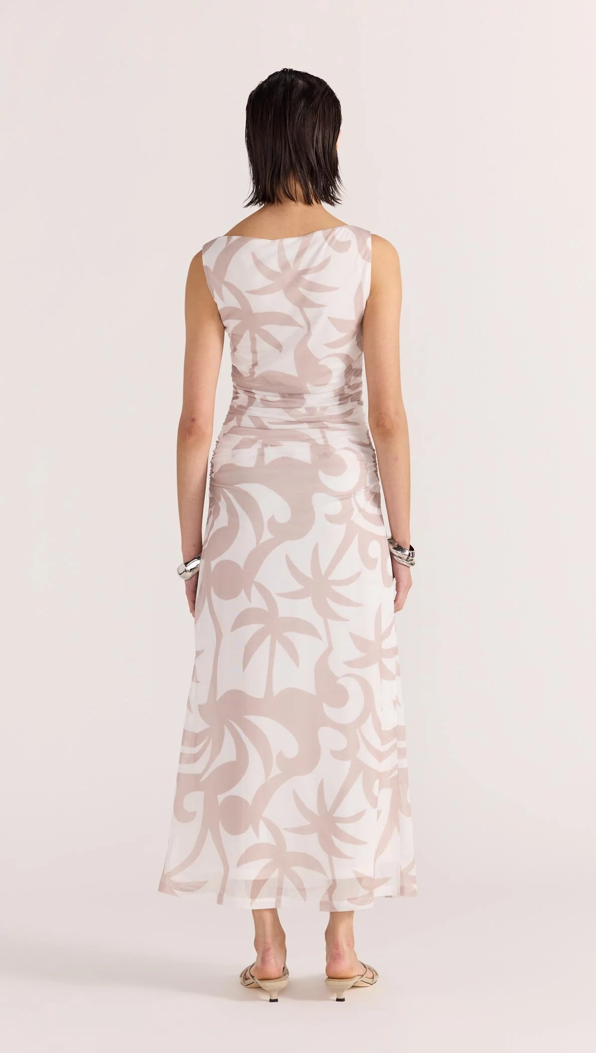 CELESTE MESH MAXI DRESS