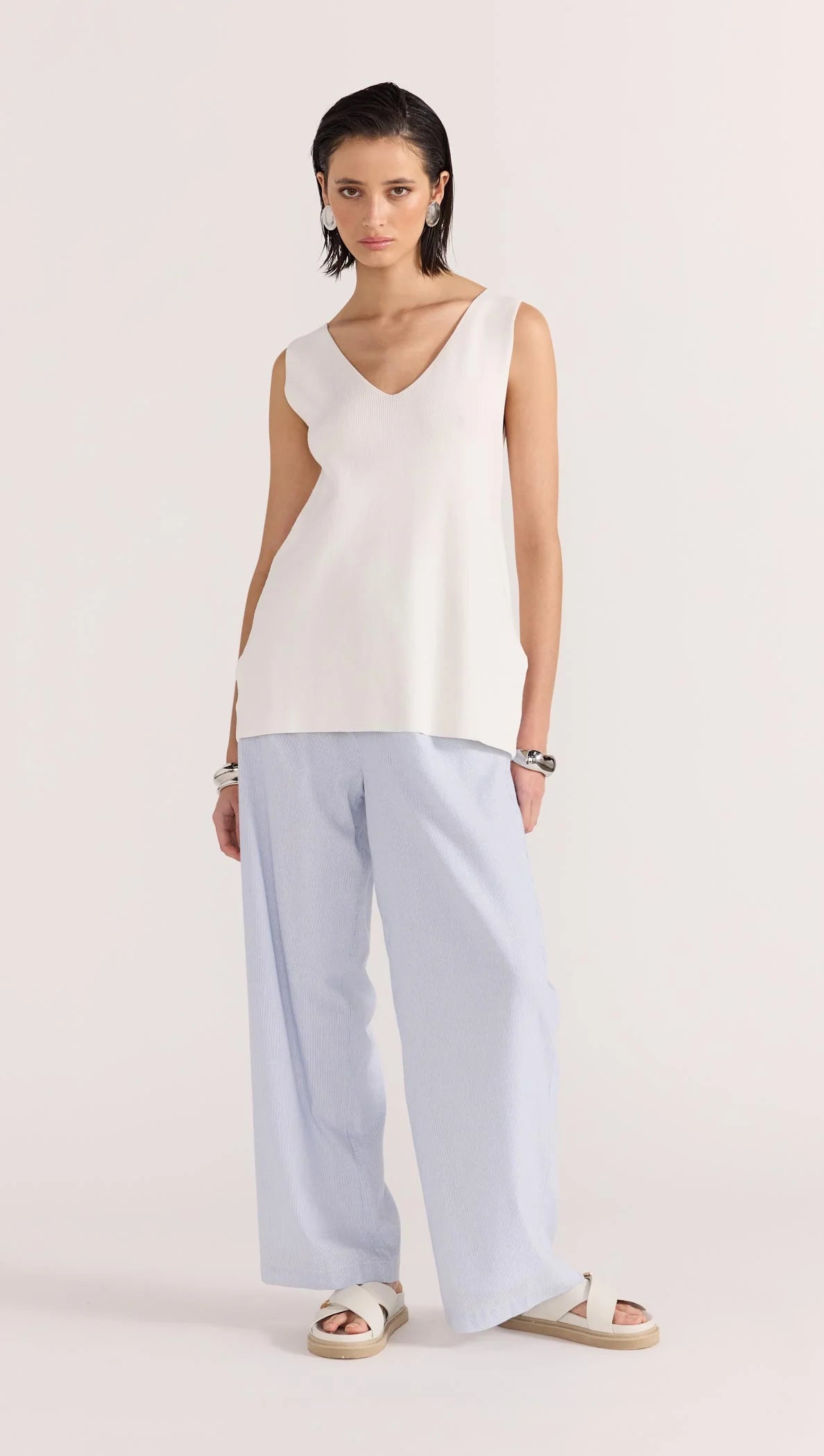 CELIA C NECK TUNIC TANK