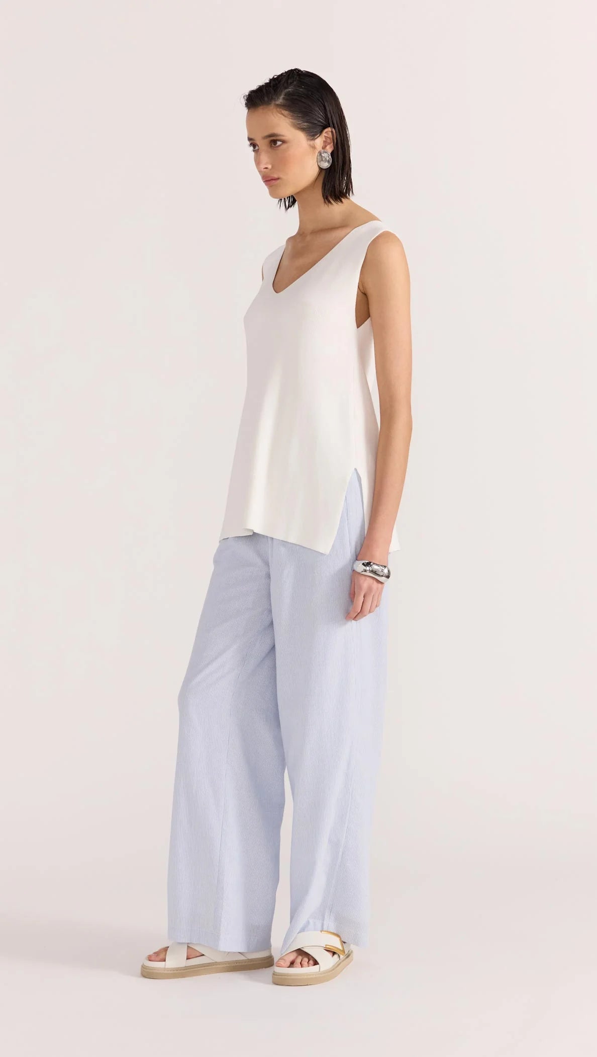 CELIA C NECK TUNIC TANK