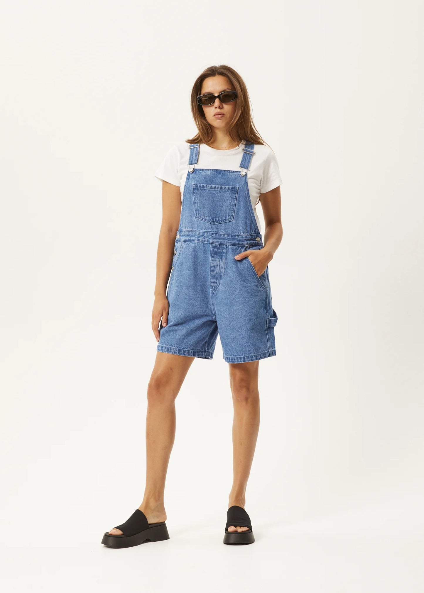 LEWI - HEMP SHORT OVERALLS