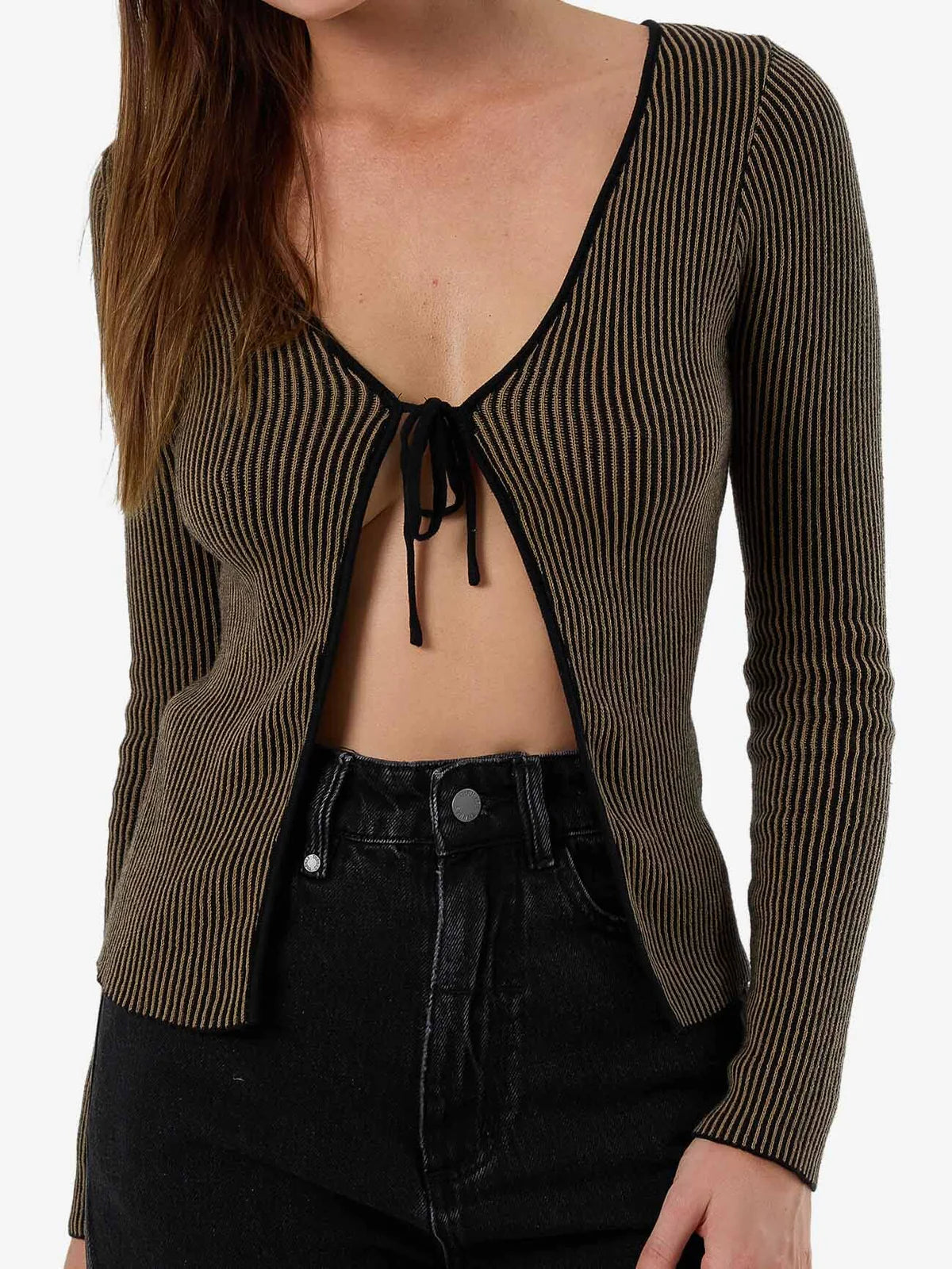 NATURAL CAUSES REVERSIBLE KNIT TOP