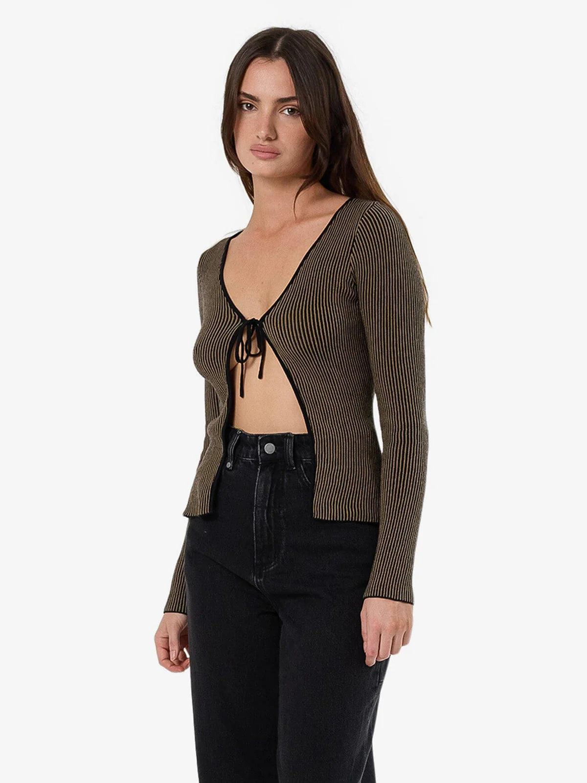 NATURAL CAUSES REVERSIBLE KNIT TOP