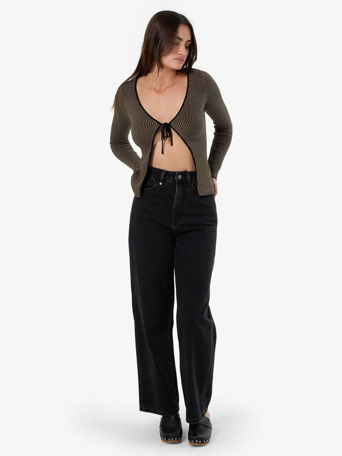 NATURAL CAUSES REVERSIBLE KNIT TOP