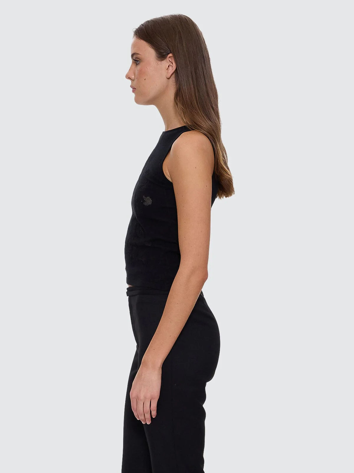 ROSETTA KNIT TANK