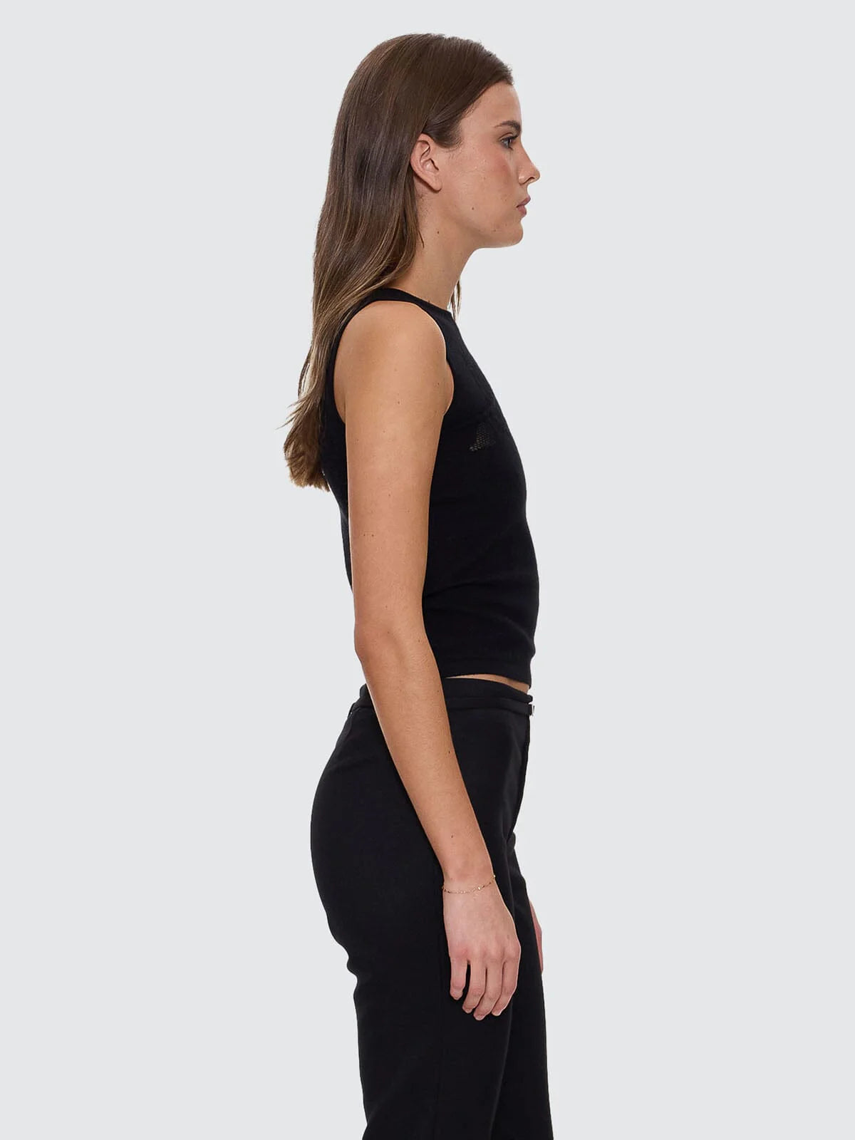 ROSETTA KNIT TANK