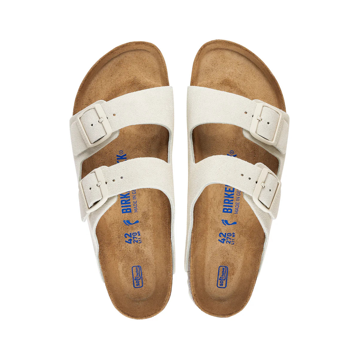 ARIZONA SFB WHITE SUEDE LTH REG