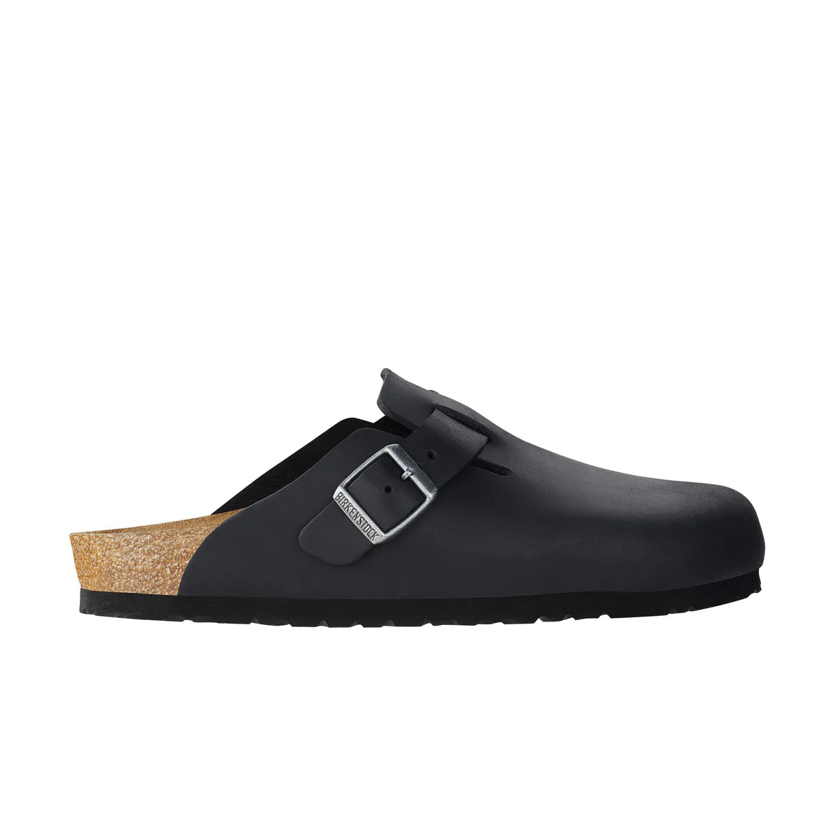 BOSTON BLACK OILED LEATHER REG