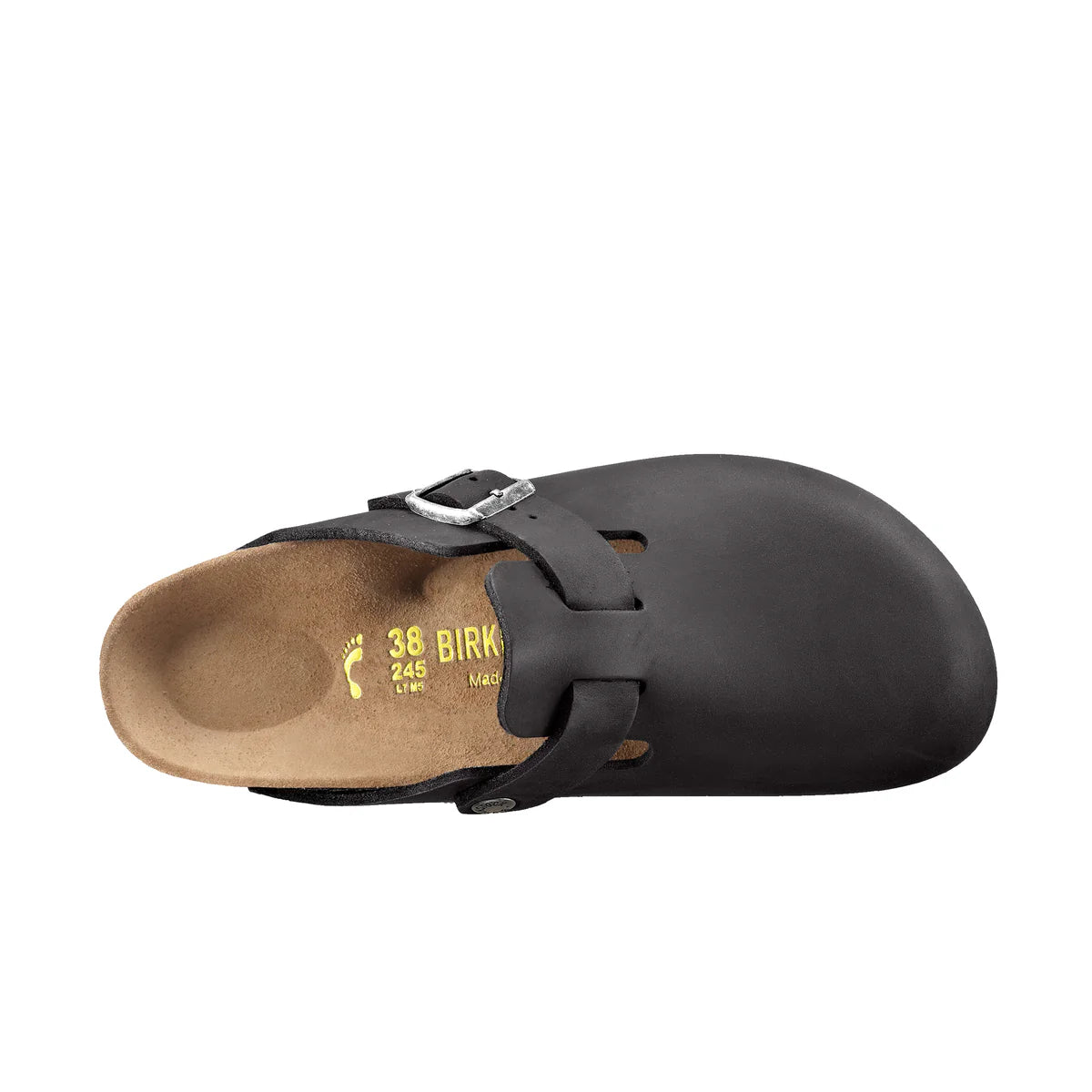 BOSTON BLACK OILED LEATHER REG