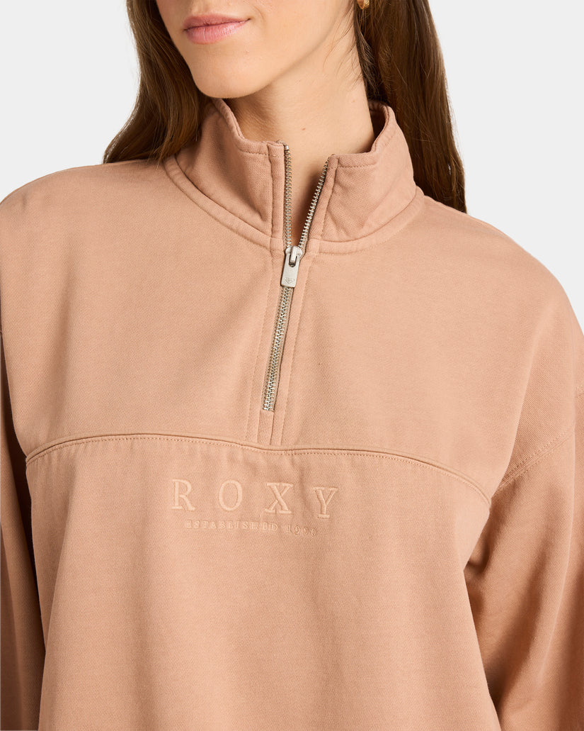 OUR TOWN HALF ZIP