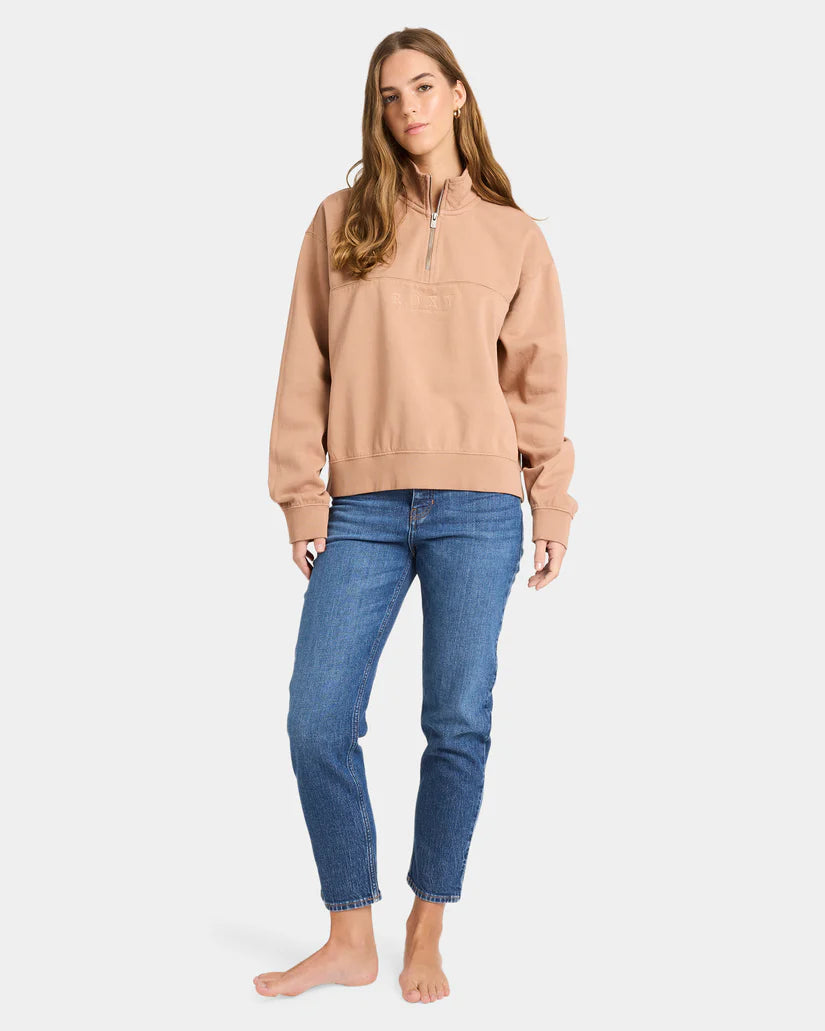 OUR TOWN HALF ZIP