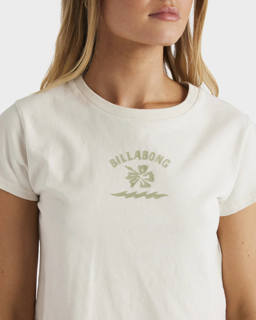 RIDING THE WAVE CROP TEE