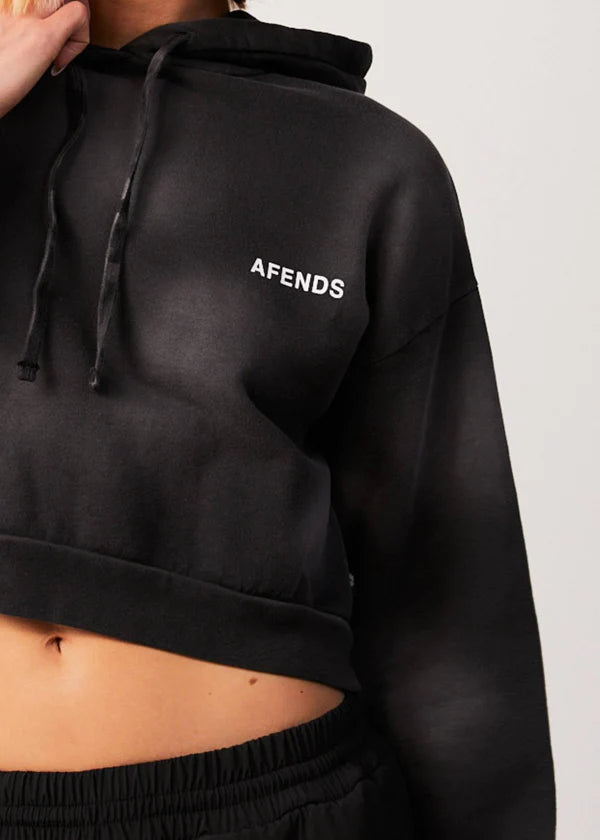BOUNDLESSS RECYCLED CROPPED HOODIE
