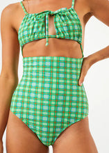 Load image into Gallery viewer, TULLY RECYCLED TIE ONE PIECE SWIMSUIT
