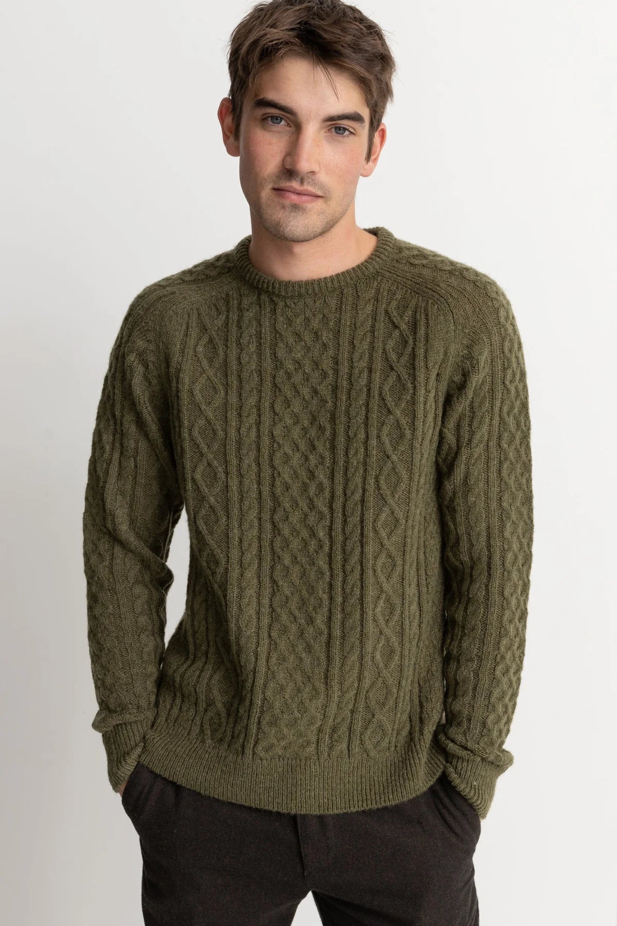 MOHAIR FISHERMANS KNIT
