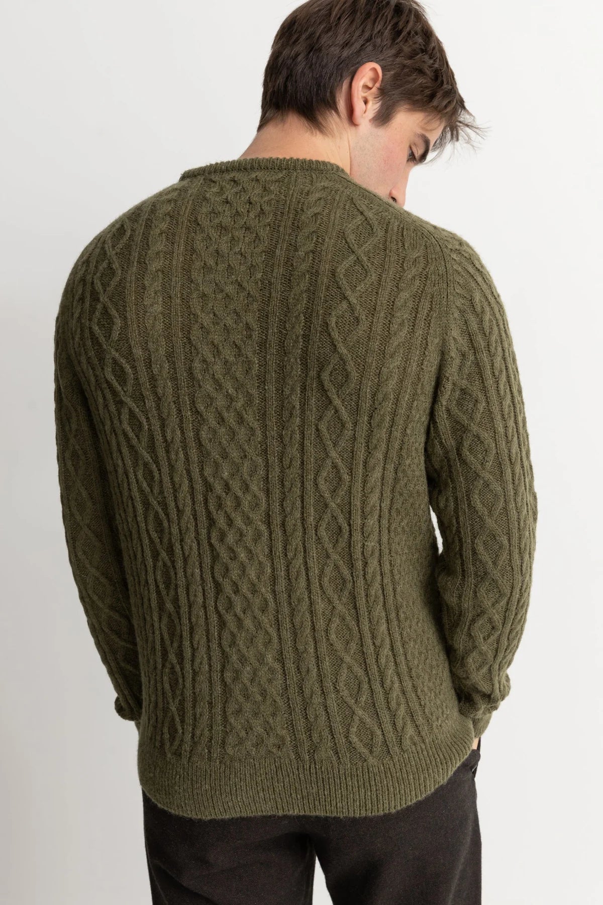 MOHAIR FISHERMANS KNIT