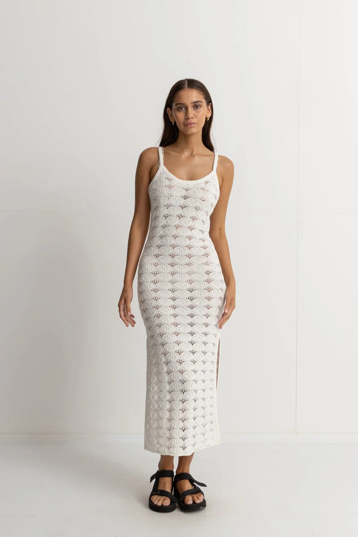 MARKETTA KNIT MIDI DRESS