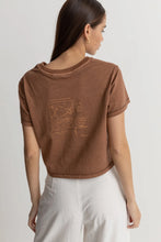 Load image into Gallery viewer, OUTSIDE VINTAGE CROP CREW TEE
