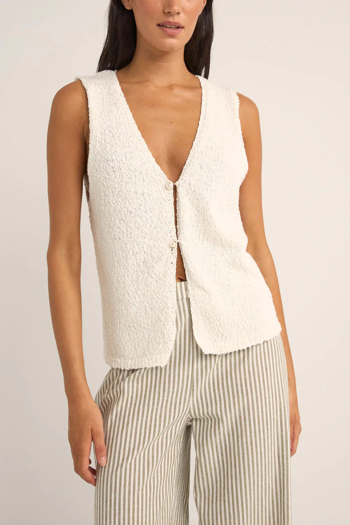 ADELE LONGLINE KNIT VEST
