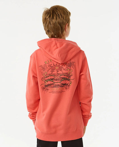 LOST ISLANDS ART HOOD - BOY